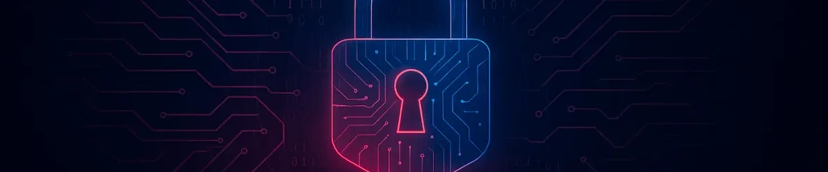 A glowing padlock representing the Advanced Encryption Standard