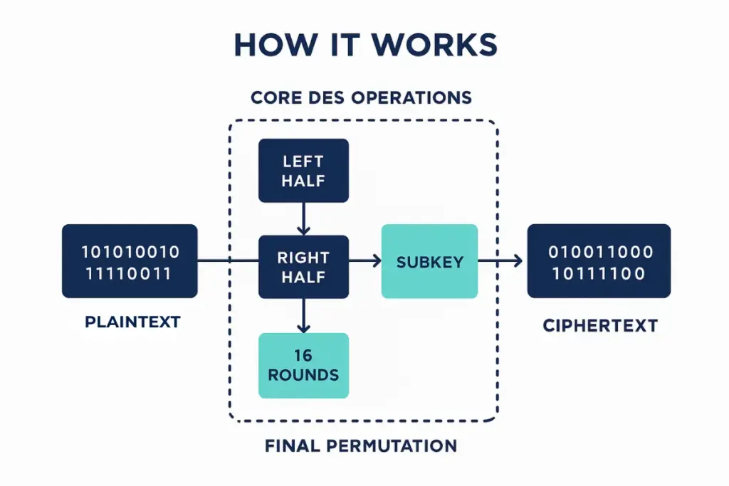 data encryption standard working
